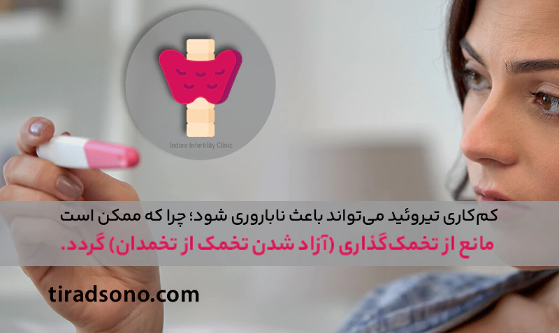 کم‌کاری تیروئید و ناباروری