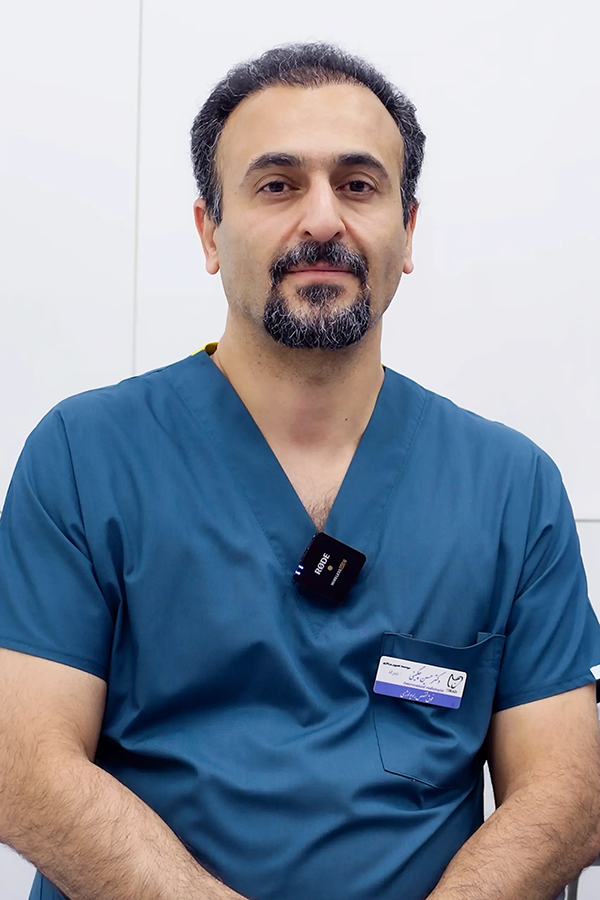 دکتر حسین چگینی در مرکز تصویربرداری تیراد